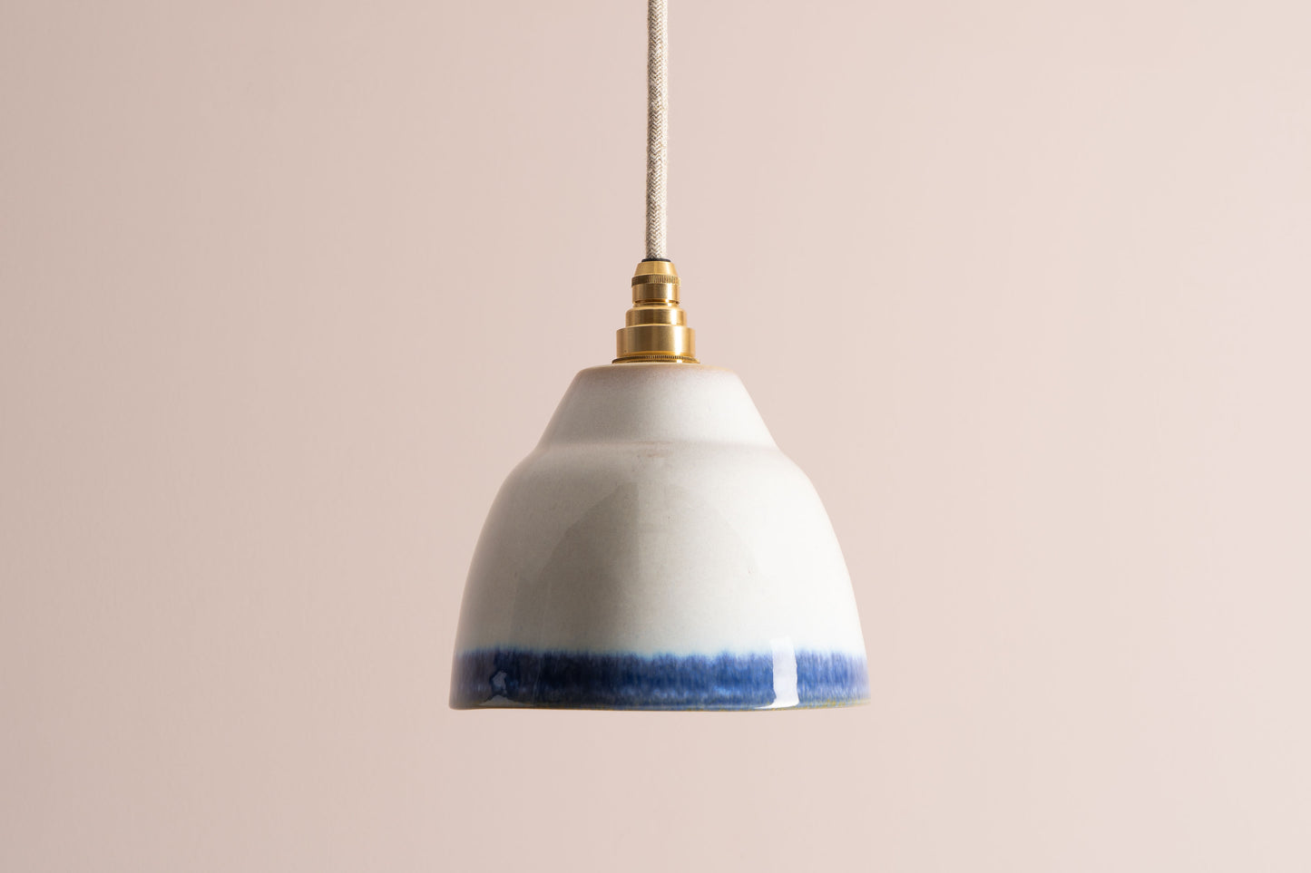 Small Element Pendant Light in Ceramic and Brass [OUTLET]