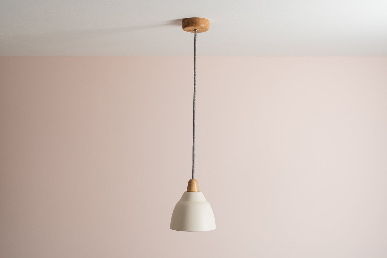 Ceramic white deals pendant light